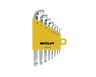 8pcs-1.5 Hbs800s Mitoloy Ball Point Hex Wrench Set Stubby Short Type
