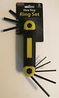 Hc212 Sterling Piece Folding Hex Key Ring Set Allen 731015188383