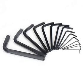 Hex Key Set 30-piece Allen Wrench Inch 0.028 3/8 And Metric 0.07mm-10mm