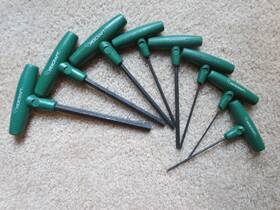 5363185 Hexcraft 8-pc. Metric T-handle Hex Key Set 10 Mm- 2 Mm
