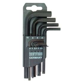 1340825030 Heyco Hex Metric L-key Set 1.5-10 Mm 9 Pieces 1340825030 Heyco Hex Metric L-key Set 1.5-10 Mm 9 Pieces
