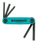 Hfu5 Bondhus Gorillagrip Set Phillips Slotted Hex 037231125400