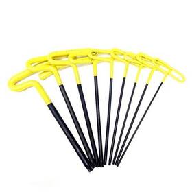 7900-0001 Hhip T-handle Torx Driver Set Tamper Proof 9 Piece