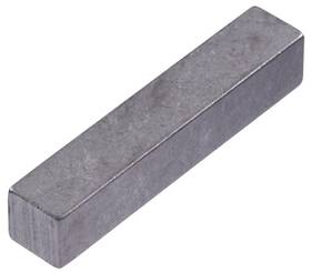 Hillman 008236016765 6 Pcs Square Keys 1/4 Inch X 11/4 Zincplated Steel Machine For Sh