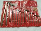 No.hk18 Hk18 Great Neck Piece Hex Key Wrench Set Sae Vintage Made