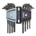 Hlahksm26pc Husky Sae Metric Long Arm Hex Key Set Allen Ball Wrench Holder Case 26 Piece New
