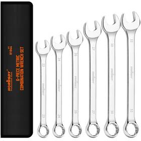 81044 Horusdy Large Wrench Set With 23mm 24mm 26mm 27mm 30mm 32mm Silver