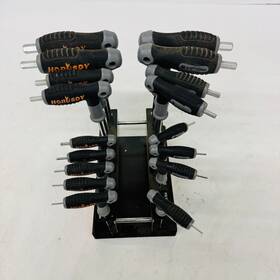 94300 Horusdy Sae And Metric T Handle Allen Wrench Set With Storage Stand 17 Pcs