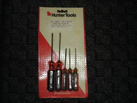 8220-00 Hunter Tools K-d Industrial 5 Piece Hex Allen Driver Set 12105c