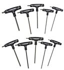 Husky 10 Piece T-handle Hex Key Set Sae Metric Included Brand New 037103279415