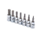 H3dmm7pchbssr Husky 3/8 In. Drive Metric Hex Bit Socket Set 7-piece