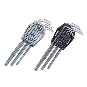 Husky 445030763762 Sae / Metric Non-slip Hex Key Set 18-piece