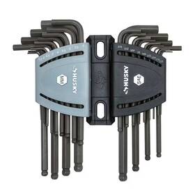 Husky 744759293510 Ball End Hex Set Sae/mm 26-piece