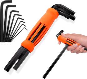 Ieusew 445002413404 Allen Wrenches Sets 8-piece Hex Key Set Metric Sizes 2mm 2.5mm 3mm 4mm 5mm