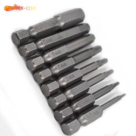 Icc618483 Ign-club Metric Mm Hex Head Allen Bit Set Quick Connect Shank Impact Driver Drill 8 Piece