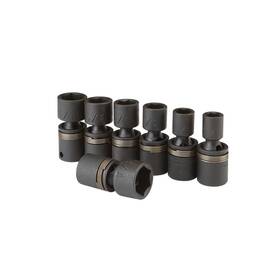 Hft-67929 Impact 3/8 Inch Drive Sae Swivel Socket Set 7 Piece