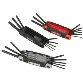 5310981 Ironton 3-pc. Sae/metric Folding Hex Key Set With Torx