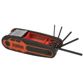 5363222 Ironton 8-pc. Metric Locking Folding Hex Key Set