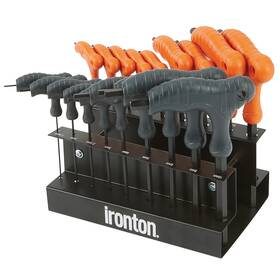 5363273 Ironton 18-pc. T-handle Hex Key Set Sae/metric Sizes