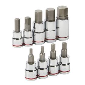 6194352 Ironton 3/8 Inch - And 1/2 -drive Hex Socket Set Sae 9-pc
