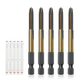 Jh750616 Jefe Hex 1/4-20 Unc Shank Taps For Metal Mro And 5pcs