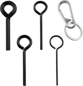 Aawsdkfl-1s Jianling 1set Annular Allen Wrench Set Standard Dogging Key With Full Loop