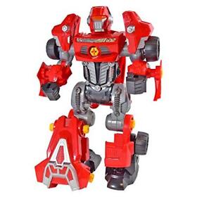 Jumbo Diy Multiple Piece Mega Robot Sports Car With Drill And Screw Driver Red