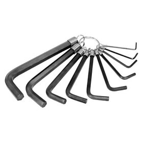 Kti-71480 K-tool International 10-piece 1.5 To 10 Mm Metric Hex Key Set