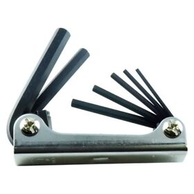 Kti-71475 K-tool International 7-piece 2.5 Mm To 7 Metric Folding Hex Keys