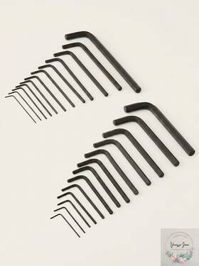 Kc Professional 074972973259 97325 25 Piece Long And Short Arm Hex Wrench Set
