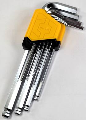 Kt6003 Keltonn Professional Metric Hex Key Set 9 Pc