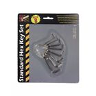 Kl3881 Sterling Pack Sae Hexagonal Key Set 689280129887