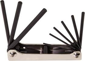 70591 Klein Tools 711181964356 Folding Hex Key Set 9-key Sae Sizes