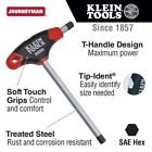 Jth4e17 Klein Tools Sae T-handle Hex Key 1/2inch Tip Size