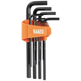 Ls10m Klein Tools Long Hex Key Set Metric Sizes 1.5 To 10 Mm 10-piece