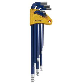 5363345 Klutch 9-pc. Metric Long Arm Ball End Hex Key Set
