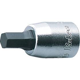 2010m.25-2 Ko-ken 1/4 Sq. Dr. Bit Socket 2mm Hex Length 25mm Silver
