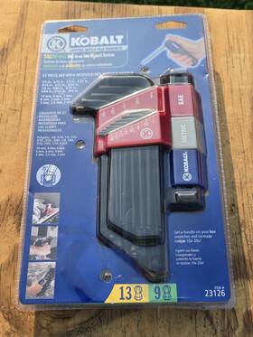 23126 Kobalt New 22pc Sae/metric Ball-head Hex Wrench System With Handle