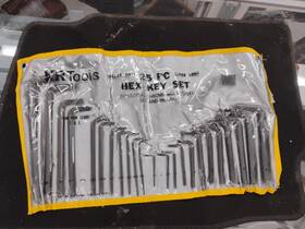 19122 Kr Tools Heavy Duty Super Long Hex Key Set #19122 Missing 1pc
