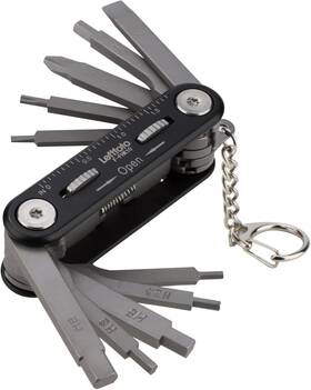 F-fhk10 Leftfoto 10pcs Folding Hex Key Wrench With Phillips And Flathead Screwdriver Sta