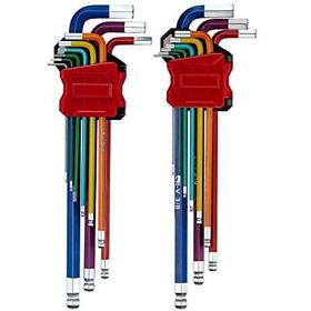 Lichamp 18-piece Hex Key Set Long Arm Ball End Allen Folding W