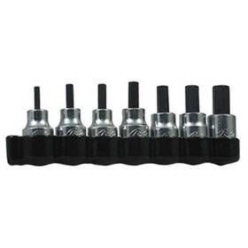 Lisle 083045136002 13600 Sae Hex Bit Set 7 Piece
