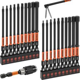 Loz-hb04 Lozagu Impact 4 Inch Long Allen Wrench Drill Bit Set Hex Magnetic Head Cnc