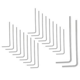 Hao02244-h Luomorgo 20 Pcs 2mm/3/32 Inch Allen Wrench L Shaped Hex Key Heavy Duty Steel