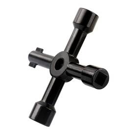 Key4 Lwcusnj 671891453840 1pc Electrical Cabinet Way Utilities Key Panel/square/triangle Keycross