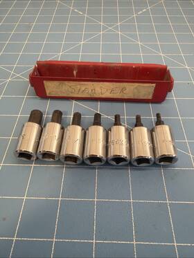 G29003482 Mac Tools Hex Socket Set 3/8 Drive 7pc