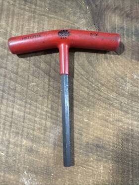 Hktcg14 Mac Tools 6in T Handle Allen Wrench 5/16