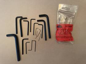 Sh515apa Mac Tools 17 2 Extra Of Smallest Piece Standard Hex Keys