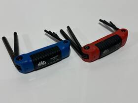 Shkm6-cg Mac Tools Usa 2pc Folding Sae And Metric Hex Key Allen Set - Shk6-cg