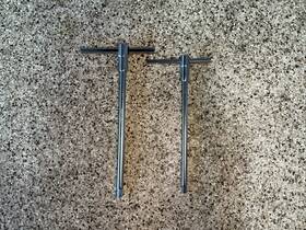 M22488 Maxpower 10mm And 8mm Sliding T-handle Hex Key Wrenches For Fast-spinning Cr-v Steel